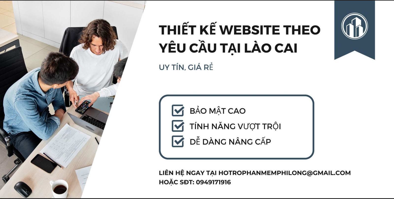 Thiết kế website theo yêu cầu tại Lào Cai | Sa Pa | Uy tín | Giá rẻ