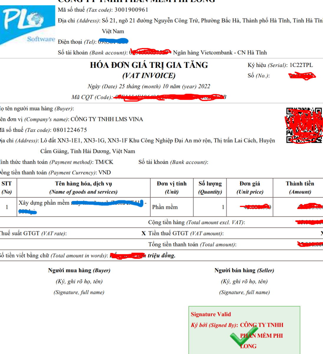 CÔNG TY TNHH LMS VINA (Hàn Quốc)